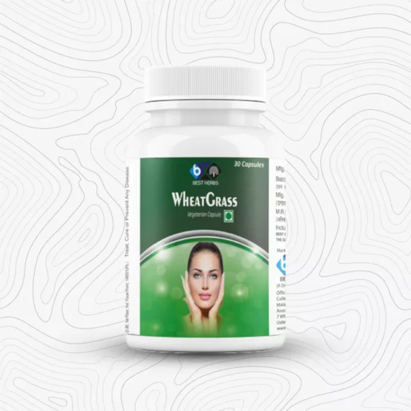 Wheat Grass Vegetarian Capsule