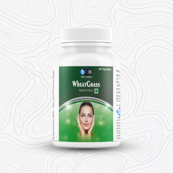 Wheat Grass Vegetarian Capsule