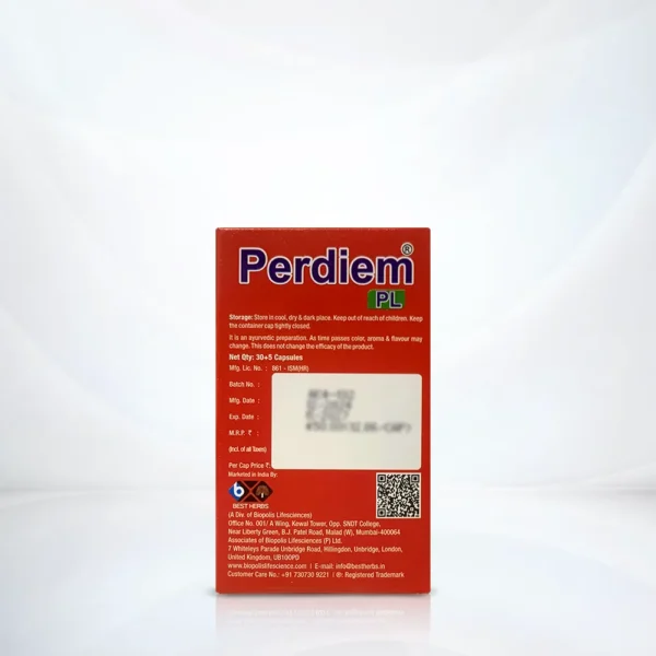 Perdiem PL Capsules Back